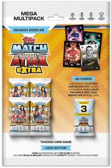 UEFA Champions League Match Attax Extra Trading Cards 2025/26 Mega Multipack