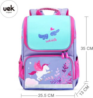 Uek Kid Primaire Schooltas Briefpapier Boek Organizer Bag Rugzak Voor School Meisje Dinosaurus Schouders Peuter Jongens Boekentas Student eenhoorn