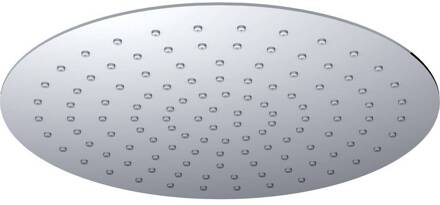 Ufo Luxe Hoofddouche Rond 300 mm Ultra Plat Chroom Aqua Splash