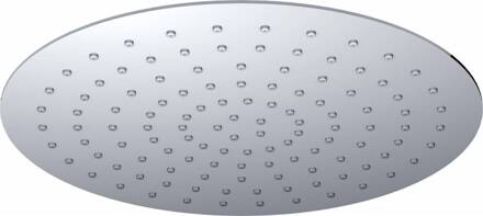 Ufo Luxe Hoofddouche Rond 500 mm Ultra Plat Chroom Aqua Splash