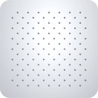 Ufo Luxe Hoofddouche Vierkant 300 mm Ultra Plat RVS Aqua Splash