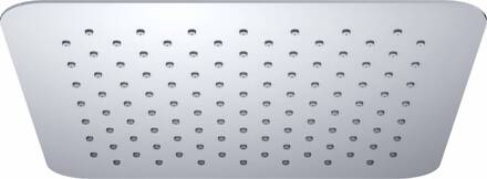 Ufo Luxe Hoofddouche Vierkant 500 mm Ultra Plat Chroom Aqua Splash