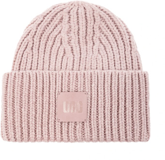 Ugg Chunky Rib Beanie Roze muts