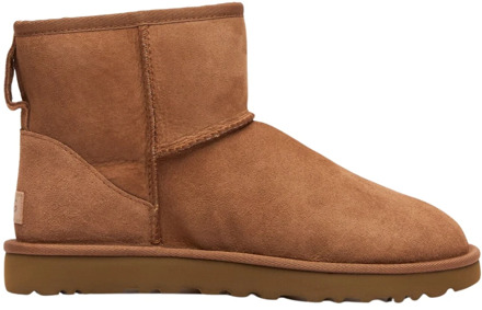 Ugg Classic Mini II Dames Laarzen - Chestnut - Maat 42