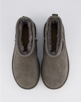 Ugg CLASSIC MINI II W - Volwassenen Gevoerde laarzen - Kleur: Grijs - Maat: 41