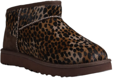 Ugg Classic Ultra Mini Luipaardlaarzen Bruin - EU 36