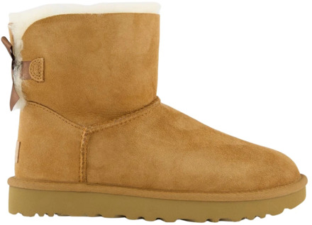 Ugg Dames Snowboots Mini Bailey Bow II Chestnut - Bruin - Maat 37