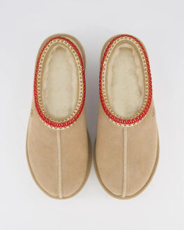 Ugg Dames tasman sand / dark cherry Beige - 37