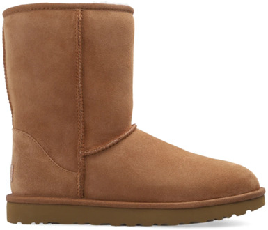 Ugg Dames Vachtlaarzen Classic Short Ii - Camel - Maat 39