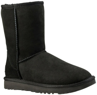 Ugg Dames Vachtlaarzen Classic Short Ii - Zwart - Maat 41