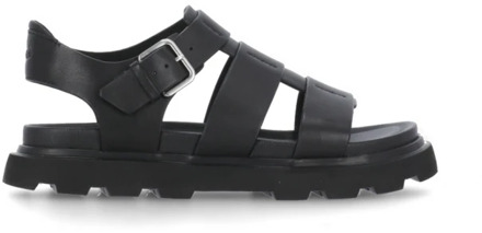 Ugg Flat Sandals UGG , Black , Dames - 36 Eu,40 EU