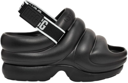Ugg Flat Sandals UGG , Black , Dames - 40 Eu,41 EU