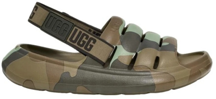 Ugg Flat Sandals UGG , Green , Dames - 41 Eu,37 EU