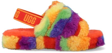 Ugg Fluff Yeah Cali College 1119840/RSTR Rood maat