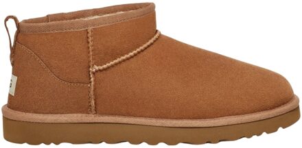 Ugg Gezellige Wol Interieur Bootie Klassieke Stijl UGG , Brown , Heren - 41 Eu,42 Eu,43 EU