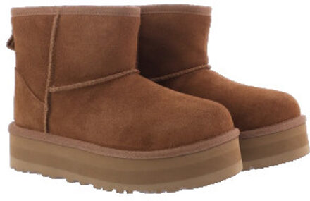 Ugg Kids classic mini platform chestnut Beige - 31