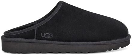 Ugg Klassieke Zwarte Suède Pantoffels UGG , Black , Heren - 41 Eu,40 Eu,38 EU