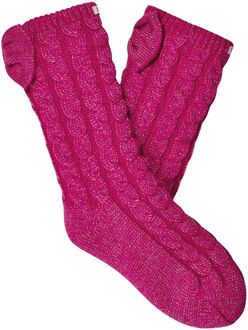 Ugg Laila Bow Fleece Lined Sokken Dames roze - 1-SIZE