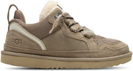 Ugg Lowmel Kindersneakers - Beige - Maat 38 - Suède