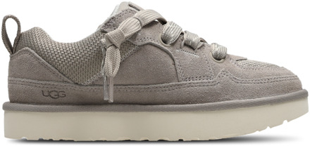Ugg Lowmel Sneakers Dames - Grijs - Maat 41 - Suède Grey