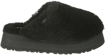 Ugg Maxi Curly Platform Slippers UGG , Black , Dames - 37 EU