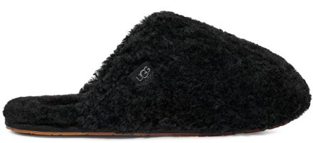 Ugg Maxi Curly Slide Pantoffels Dames zwart - 36