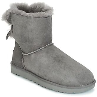 Ugg Mini Bailey Bow II Boots - Grijs - Maat 37