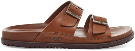 Ugg Platte sandalen UGG , Brown , Heren - 41 Eu,42 Eu,40 EU