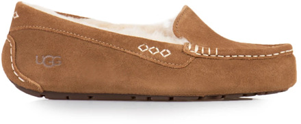 Ugg Sloffen - Maat 36 - Vrouwen - bruin/wit