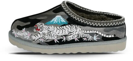 Ugg Tasman slipper palace black camo - maat 41 Zwart