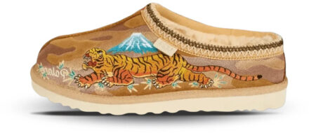 Ugg Tasman slipper palace chestnut camo - maat 42 Bruin