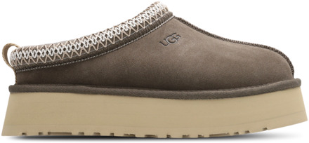 Ugg Tazz Slippers en Sandalen Dames - Grijs - Maat 41 - Leer Grey