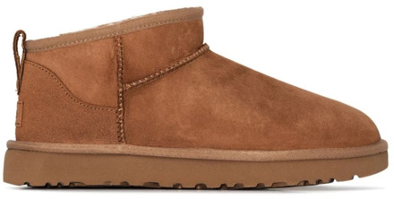 Ugg W Classic Ultra Mini Dames Laarzen - Chestnut - Maat 37