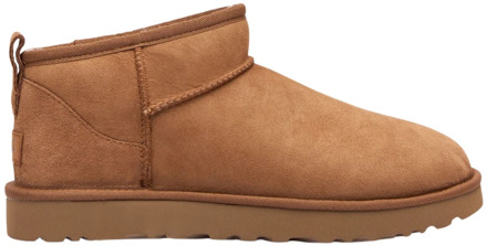 Ugg W Classic Ultra Mini Dames Laarzen - Chestnut - Maat 40