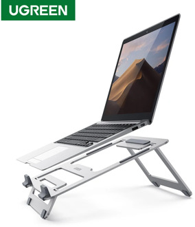 Ugreen Laptop Stand Adjustable Laptop Computer Stand for MacBook Portable Foldable Laptop Riser Notebook Stand for 10-16 inches