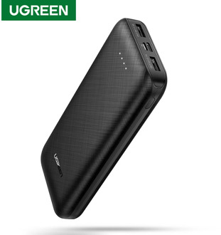 Ugreen Power Bank 20000mAh External Mobile Battery Charger Portable Fast Phone Charger for Samsung S10 iPhone 8 Mini Poverbank