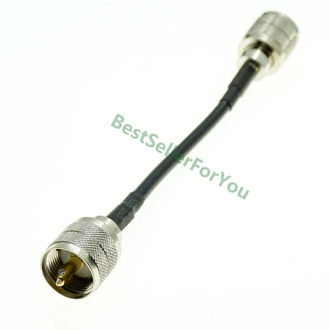 UHF Male to UHF Male PL259 PL-259 Plug CONNECTOR RF Pigtail Jumper RG58 Cable