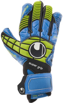 Uhlsport Eliminator Supergrip Keepershandschoen Keepershandschoenen - Unisex - blauw/groen/zwart/wit Maat 8.5/ Handomvang 23cm