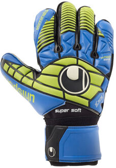 Uhlsport Eliminator Supersoft - Keepershandschoenen - blauw combi - Volwassenen - 10+