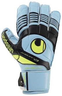 UHLSPORT KEEPERSHANDSCHOEN ELIMINATOR SOFT Blauw / geel - 5