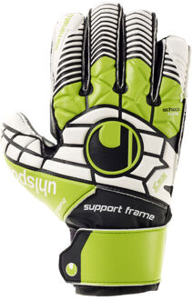 Uhlsport Keepershandschoenen Eliminator Soft Graphit SF Zwart / groen / wit - 11