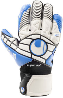 Uhlsport Keepershandschoenen Eliminator Soft HN Competitition Wit / zwart / blauwe energie - 5.5