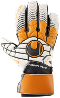 Uhlsport Keepershandschoenen Eliminator Soft SF Zwart / oranje / wit - 5
