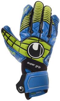 Uhlsport Keepershandschoenen Eliminator Supergrip HN Zwart / blauw / groen - 9.5