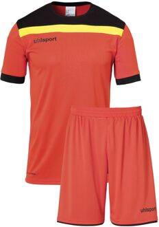 Uhlsport Offense 23 Goalkeeper Set Dynamic Oranje-Zwart-Fluo Geel Maat M