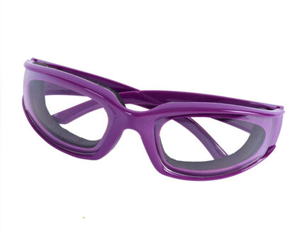 Ui Goggles Barbecue Knoflook Lente-uitjes Paprika Veiligheid Bril Protector Gezicht Schilden Koken Gereedschap Keuken Accessoires tool Paars