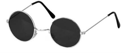 Uilenbril met zwart glas