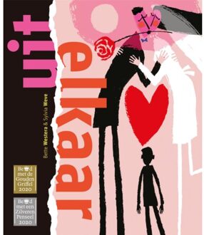 Uit elkaar. Bekroond met een Zilveren Griffel Poëzie 2020! Zilveren Penseel Geïllustreerde jeugdboeken 2020