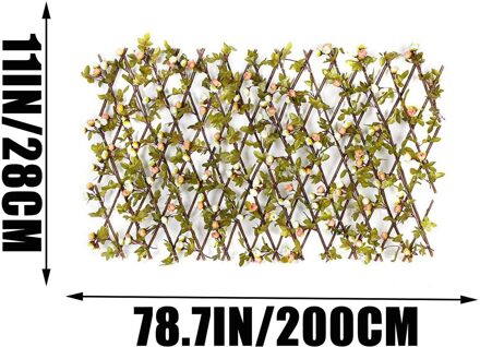 Uitbreiden Hek Intrekbare Hek Screen Met Plant Uitbreidbaar Hek Privacy Jardin Tuin Decoratie Outdoor Bordure De Jardin