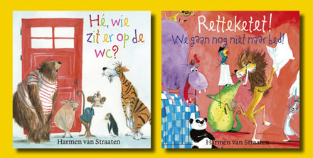 Uitdeelboekjes - Retteketet & Hé, wie zit er op de wc? -  Harmen van Straaten (ISBN: 9789025886288)